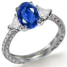 Sapphire Rings With Diamonds