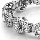 No shape more aptly fits the diamond nickname “ice” than the emerald cut. Developed in the Art Deco era