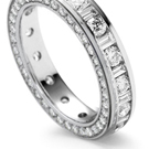 dazzling diamond rings can be appreciated from any angle