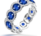 Sapphire Rings White Gold