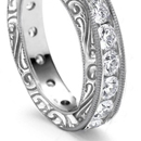 You will be in awe the moment you set your eyes on this absolutely stunning eternity ring