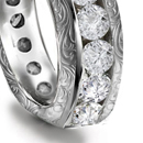 Jeweled Rings for Missess or Ladies Little Finger