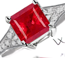 Ruby Diamond Rings, Diamond Ruby Rings, Ruby Diamond
Anniversary Bands, Burma Ruby, Thai Ruby, Vietnam Ruby