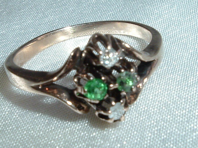 victorian design emerald diamond ring, platinum rings with emerald and diamonds