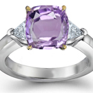 Fine Purple Sapphire Diamond Rings at the lowest prices!