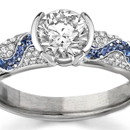 GIA Appraised Sapphire Ring with Certified Diamonds