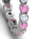 Pink Sapphire Diamond Rings Reviews