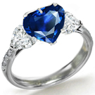 Sapphire Rings With Diamonds