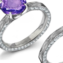 Purple Sapphire Diamond Rings Reviews