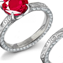 Ruby Diamond Rings,
Diamond Ruby Rings, Ruby DiamondAnniversary Bands, Burma Ruby, Thai Ruby, Vietnam Ruby