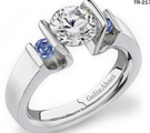 An antique
rose-cut diamond ring by Renee Lewis