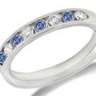 Eternity Bands: OGI, designer, William Goldberg, Caroline Ellen