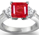 Five Stone Ruby Rings