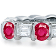 Ruby Wedding Band