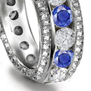 pages of sapphire rings