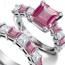 Fred Leighton featuring a vintage 10-carat marquise-shaped diamond set horizontally