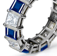 the blue stone makes many types of rings - classic, vintage, exotic and modern