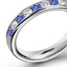 Sapphire
DiamondRings,
Diamond Sapphire Rings, Sapphire Diamond Anniversary Bands, Ceylon Sapphire, Thai Sapphire, Kashmir Sapphire