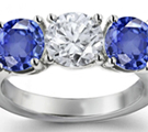 Sapphire Rings With Diamonds