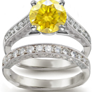 Round diamonds surround a marquise in a charming Smithwick-Dillion ring