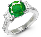 Buy a Genuine Emerald Ring Online