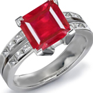 Ruby Diamond Rings, Diamond Ruby Rings, Ruby Diamond Anniversary Bands, Burma Ruby, Thai Ruby, Vietnam Ruby