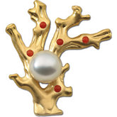 South Sea Pearl Brooch