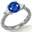 Sapphire Rings With Diamonds