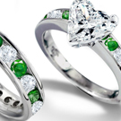 Emerald rings in every cut, shape, style, carat weight, ring size, men, women, metals and design you can think of, all at the legendary prices you expect from America's favorite jeweler.