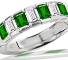 Antique Emerald Mens Ring