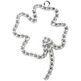 Petite Four Leaf Clover Dangle Mounting 