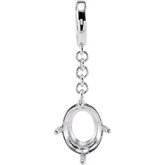 Pendant Enhancer Mounting for Oval Center 