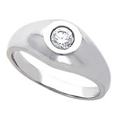 Men's Solitaire Ring Mounting