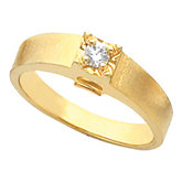 Men's Solitaire Ring Mounting