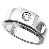 Men's Solitaire Ring Mounting