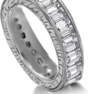 Cuts or photographs of diamond rings, showing sizes of stones and styles of mountings, with prices sent upon request