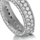 Classical concepts of orderly design rules in creation of our eternity rings