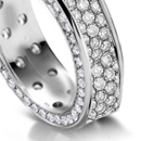 Eternity Rings Displaying Balance, Harmony and Style