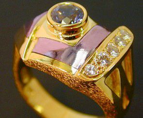 Purple Gold Jewelry