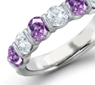 Sapphire Diamond Rings, Diamond Sapphire Rings, Sapphire Diamond Anniversary Bands, Ceylon Sapphire, Thai Sapphire, Kashmir Sapphire