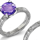 Purple Sapphire Diamond Rings Reviews