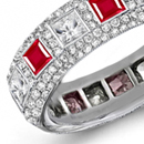 copies, images, pictures of mesmerizing ruby eternity rings