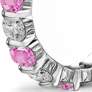 Pink Sapphire Diamond Rings Reviews