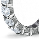 dazzling diamond rings can be appreciated from any angle