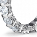 Eternity Diamond Bands in Uniform Styles Designs Made from Copies of Renaissance Period Drawings