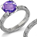 Purple Sapphire Diamond Rings Reviews