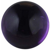 Round Genuine Cabochon Amethyst