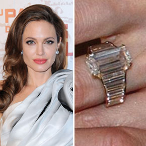 angelina jolie emerald ring