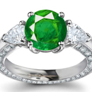 Certified Diamond Emerald Rings Website