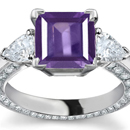 Purple Sapphire Diamond Rings Reviews